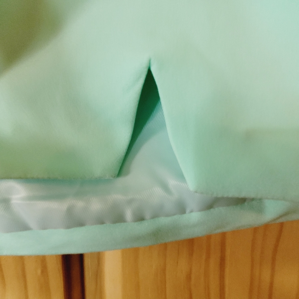 NEW Walter Baker Katarina Mini Skirt, Mint Green 6 - Picture 6 of 16